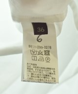 6(ROKU)（ロク）カジュアルシャツ 白 サイズ:36(S位) レディース/2200696293030