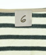6(ROKU)（ロク）Tシャツ・カットソー 白 サイズ:38(M位) レディース/2200697730190