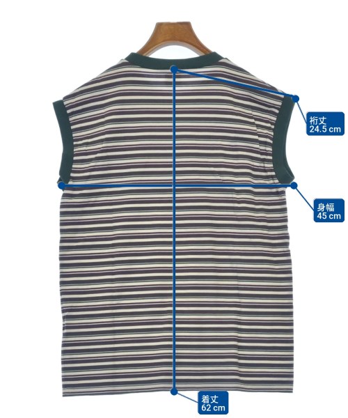 6(ROKU)（ロク）Tシャツ・カットソー 白 サイズ:-(M位) レディース/2200698967021