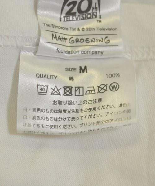 6(ROKU)（ロク）Tシャツ・カットソー 白 サイズ:M レディース/2200698967038