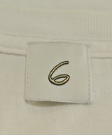 6(ROKU)（ロク）Tシャツ・カットソー 白 サイズ:M レディース/2200698967038