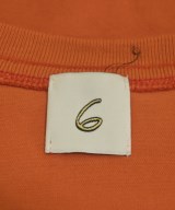 6(ROKU)（ロク）Tシャツ・カットソー オレンジ サイズ:-(M位) レディース/2200698967090