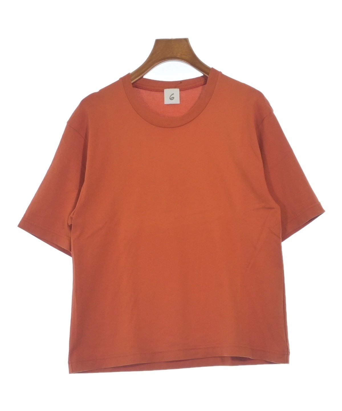 6(ROKU)（ロク）Tシャツ・カットソー オレンジ サイズ:-(M位