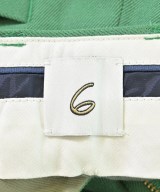 6(ROKU)（ロク）スラックス 緑 サイズ:34(XS位) レディース/2200700745043
