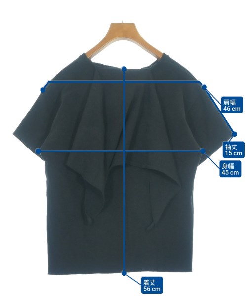 6(ROKU)（ロク）Tシャツ・カットソー 黒 サイズ:-(M位) レディース/2200649292080