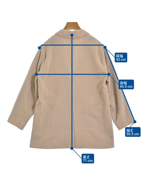 6(ROKU)（ロク）テーラードジャケット オレンジ サイズ:36(S位) レディース/2200649093021