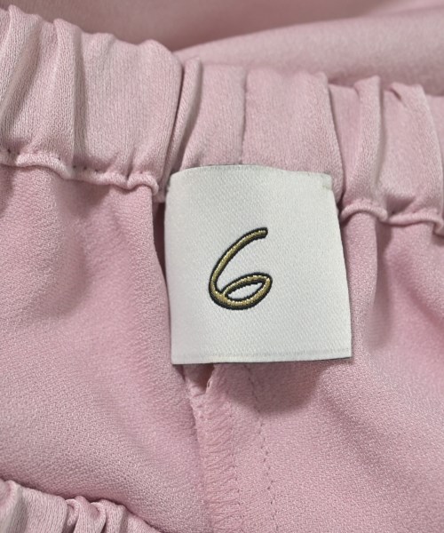 6(ROKU)（ロク）その他 ピンク サイズ:38(M位) レディース/2200655248101