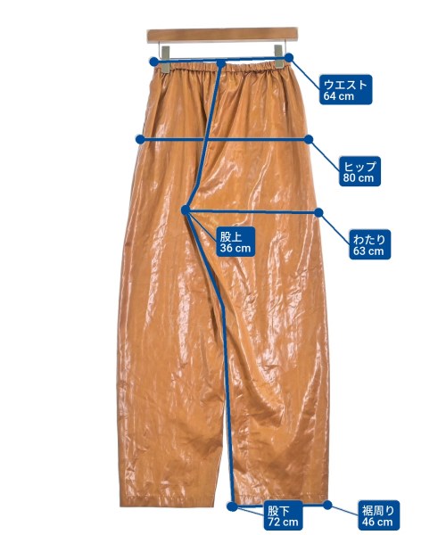 6(ROKU)（ロク）その他 オレンジ サイズ:38(M位) レディース/2200656557035