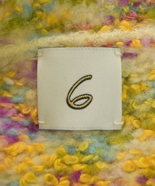 6(ROKU)（ロク）ニット・セーター 白 サイズ:F レディース/2200646333168