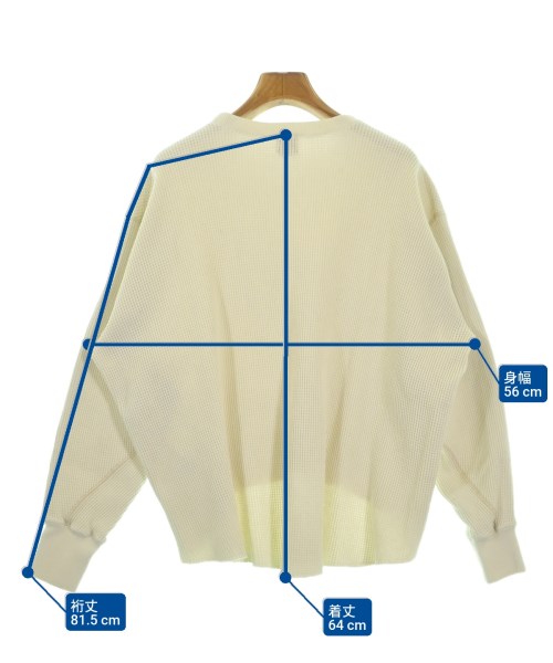 6(ROKU)（ロク）Tシャツ・カットソー ベージュ サイズ:F レディース/2200652650075