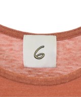 6(ROKU)（ロク）ワンピース オレンジ サイズ:38(M位) レディース/2200649410187