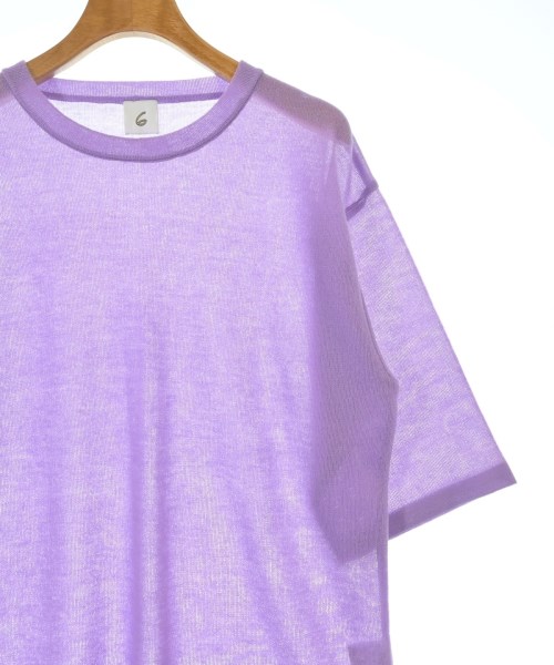 6(ROKU)（ロク）ニット・セーター 紫 サイズ:F レディース/2200649410217