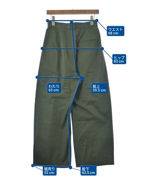 6(ROKU)（ロク）その他 カーキ サイズ:34(XS位) レディース/2200652893069