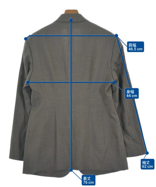 6(ROKU)（ロク）カジュアルジャケット 茶 サイズ:38(S位) メンズ/2200652975123