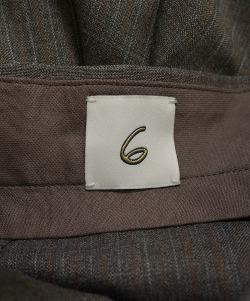 6(ROKU)（ロク）その他 茶 サイズ:38(S位) メンズ/2200652975147