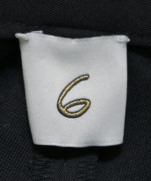 6(ROKU)（ロク）スラックス 黒 サイズ:36(S位) レディース/2200657783020