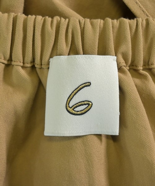 6(ROKU)（ロク）ワンピース 茶 サイズ:36(S位) レディース/2200646604121