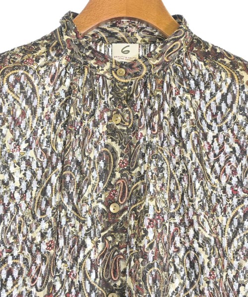 6(ROKU)（ロク）シャツワンピース 白 サイズ:36(S位) レディース/2200658158032