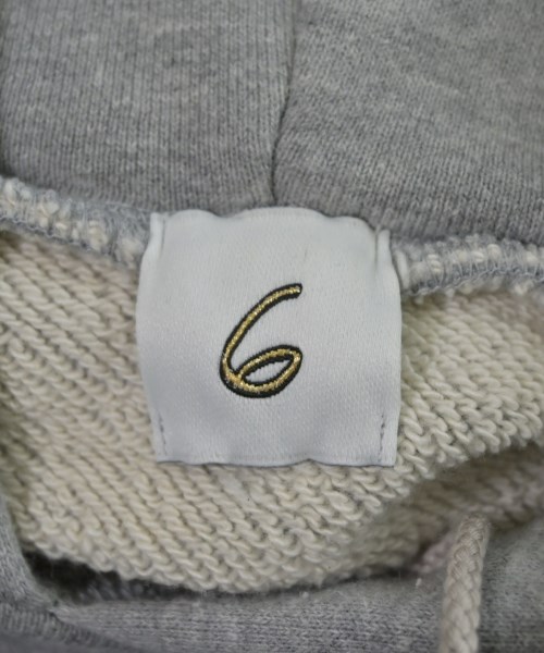 6(ROKU)（ロク）パーカー グレー サイズ:F レディース/2200658488030