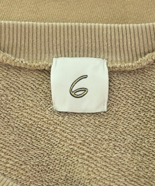 6(ROKU)（ロク）スウェット ベージュ サイズ:F レディース/2200655259046