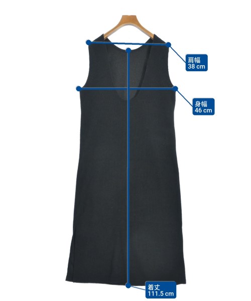 6(ROKU)（ロク）ワンピース 黒 サイズ:-(L位) レディース/2200655652243