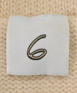 6(ROKU)（ロク）ニット・セーター 白 サイズ:F レディース/2200658855047