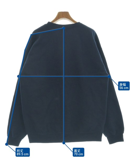 6(ROKU)（ロク）スウェット 紺 サイズ:L レディース/2200659008046