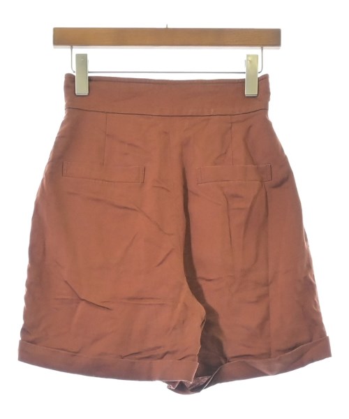 6(ROKU)（ロク）ショートパンツ 茶 サイズ:36(S位) レディース/2200659125026