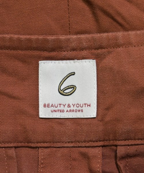 6(ROKU)（ロク）ショートパンツ 茶 サイズ:36(S位) レディース/2200659125026