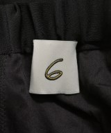 6(ROKU)（ロク）ロング・マキシ丈スカート 黒 サイズ:38(M位) レディース/2200655994091