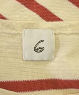 6(ROKU)（ロク）Tシャツ・カットソー 白 サイズ:F レディース/2200659235060