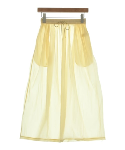 6(ROKU)(ロク)ロング・マキシ丈スカート ベージュ サイズ:36(S位)/2200655925088