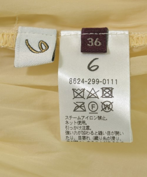 6(ROKU)（ロク）ロング・マキシ丈スカート ベージュ サイズ:36(S位) レディース/2200655925088