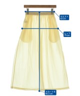 6(ROKU)（ロク）ロング・マキシ丈スカート ベージュ サイズ:36(S位) レディース/2200655925088