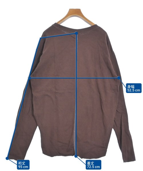 6(ROKU)（ロク）Tシャツ・カットソー 茶 サイズ:F レディース/2200650401082