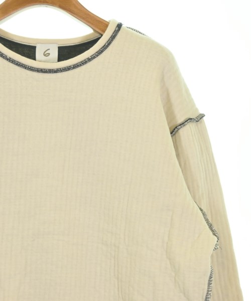 6(ROKU)（ロク）スウェット 白 サイズ:F レディース/2200650401105