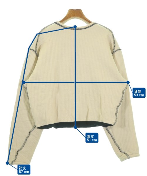 6(ROKU)（ロク）スウェット 白 サイズ:F レディース/2200650401105