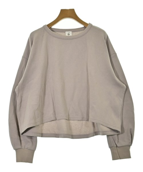 6(ROKU)(ロク)Tシャツ・カットソー ピンク サイズ:36(S位)/2200650401129