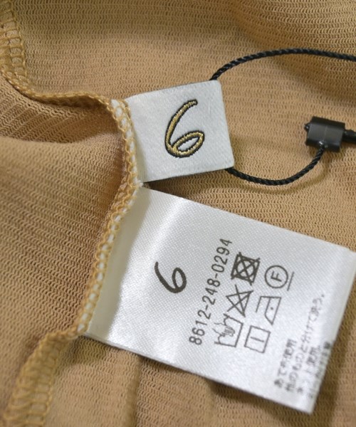 6(ROKU)（ロク）ブラウス ベージュ サイズ:F レディース/2200659847065