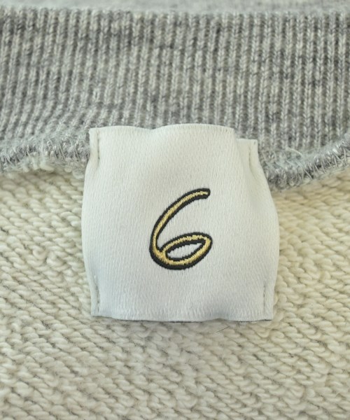 6(ROKU)（ロク）スウェット グレー サイズ:F レディース/2200657997014