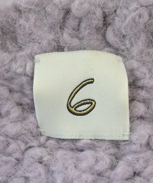 6(ROKU)（ロク）ニット・セーター 紫 サイズ:F レディース/2200659181145