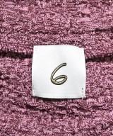 6(ROKU)（ロク）Tシャツ・カットソー 紫 サイズ:-(XS位) レディース/2200659181428