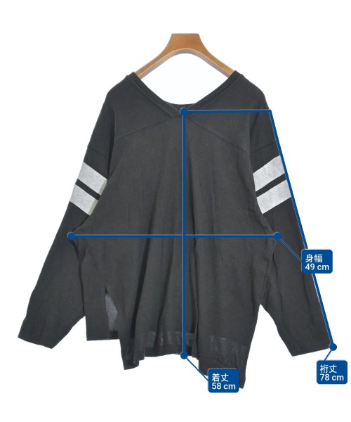 Americana（アメリカーナ）Tシャツ・カットソー グレー サイズ:M レディース/2200660429052