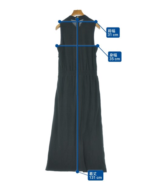 6(ROKU)（ロク）ワンピース 黒 サイズ:-(M位) レディース/2200655372035