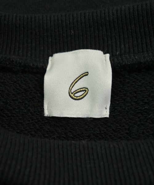 6(ROKU)（ロク）スウェット 黒 サイズ:-(M位) レディース/2200657545024