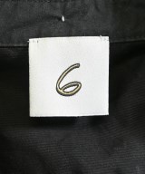 6(ROKU)（ロク）ブラウス 黒 サイズ:38(M位) レディース/2200658555114