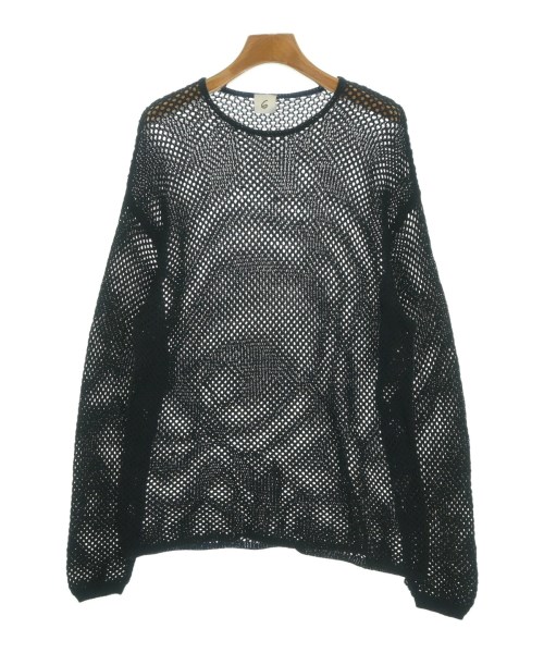 6(ROKU)(ロク)ニット・セーター 黒 サイズ:F/2200661362020