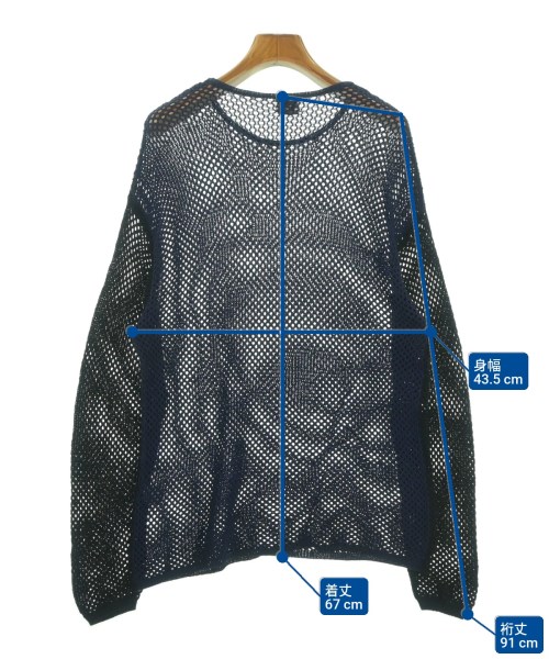 6(ROKU)（ロク）ニット・セーター 黒 サイズ:F レディース/2200661362020