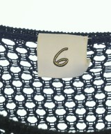 6(ROKU)（ロク）ニット・セーター 黒 サイズ:F レディース/2200661362020