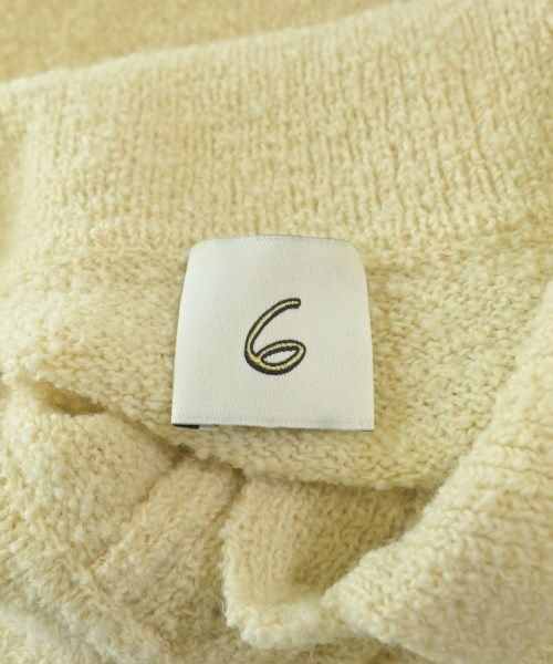 6(ROKU)（ロク）ワンピース 白 サイズ:F レディース/2200661405017